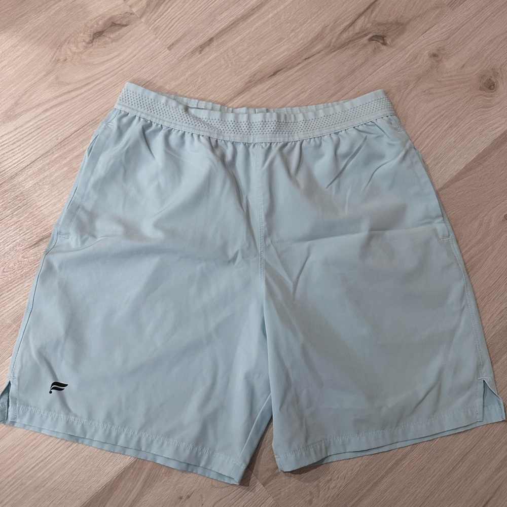Fabletics Light Blue Athletic Shorts